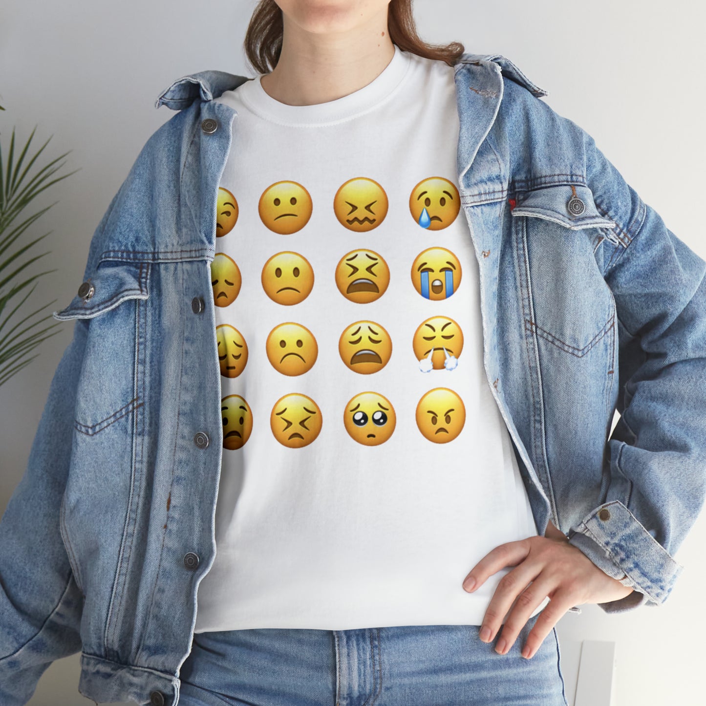 Emoji Unhappy Faces - Hurts Shirts Collection