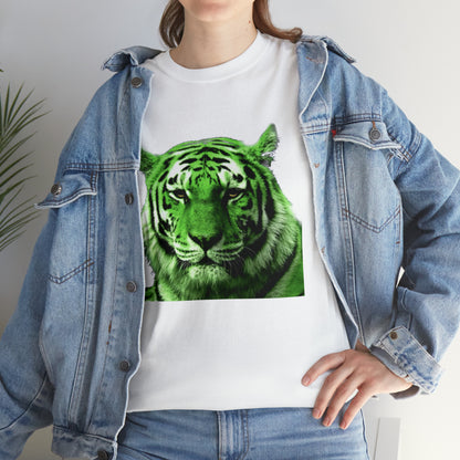 Green Tiger Front / Back Designs - Hurts Shirts Collection