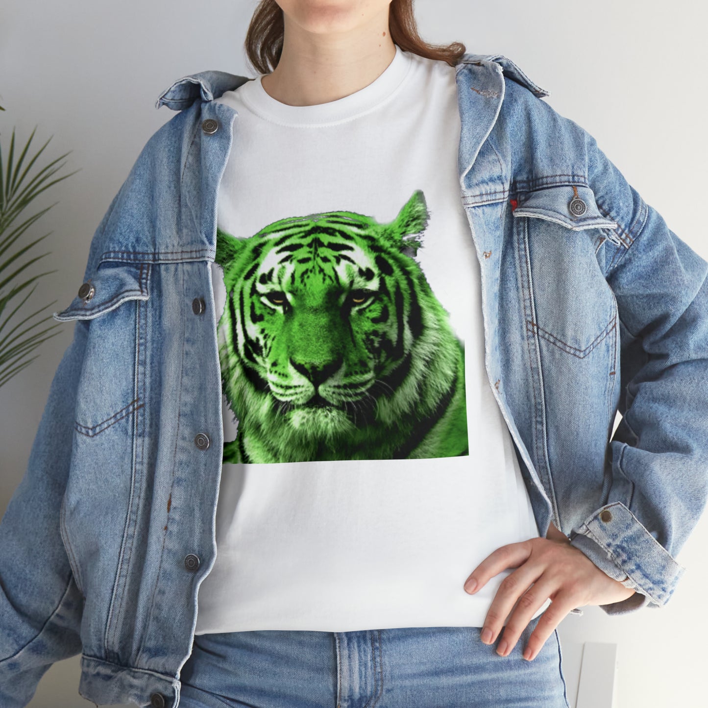 Green Tiger Front / Back Designs - Hurts Shirts Collection