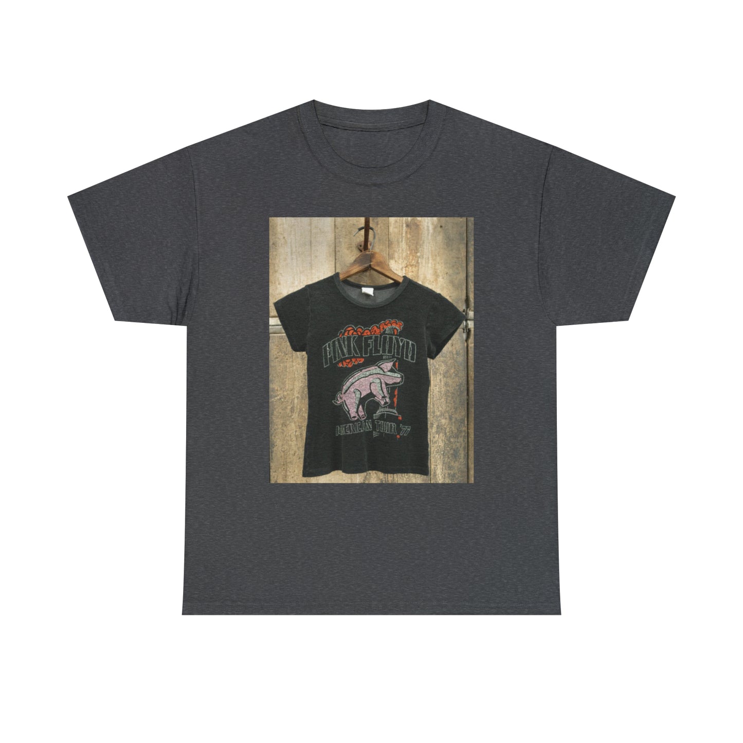 PINK FLOYD TERRYCLOTH SHRUNKEN TEE - Hurts Shirts Collection