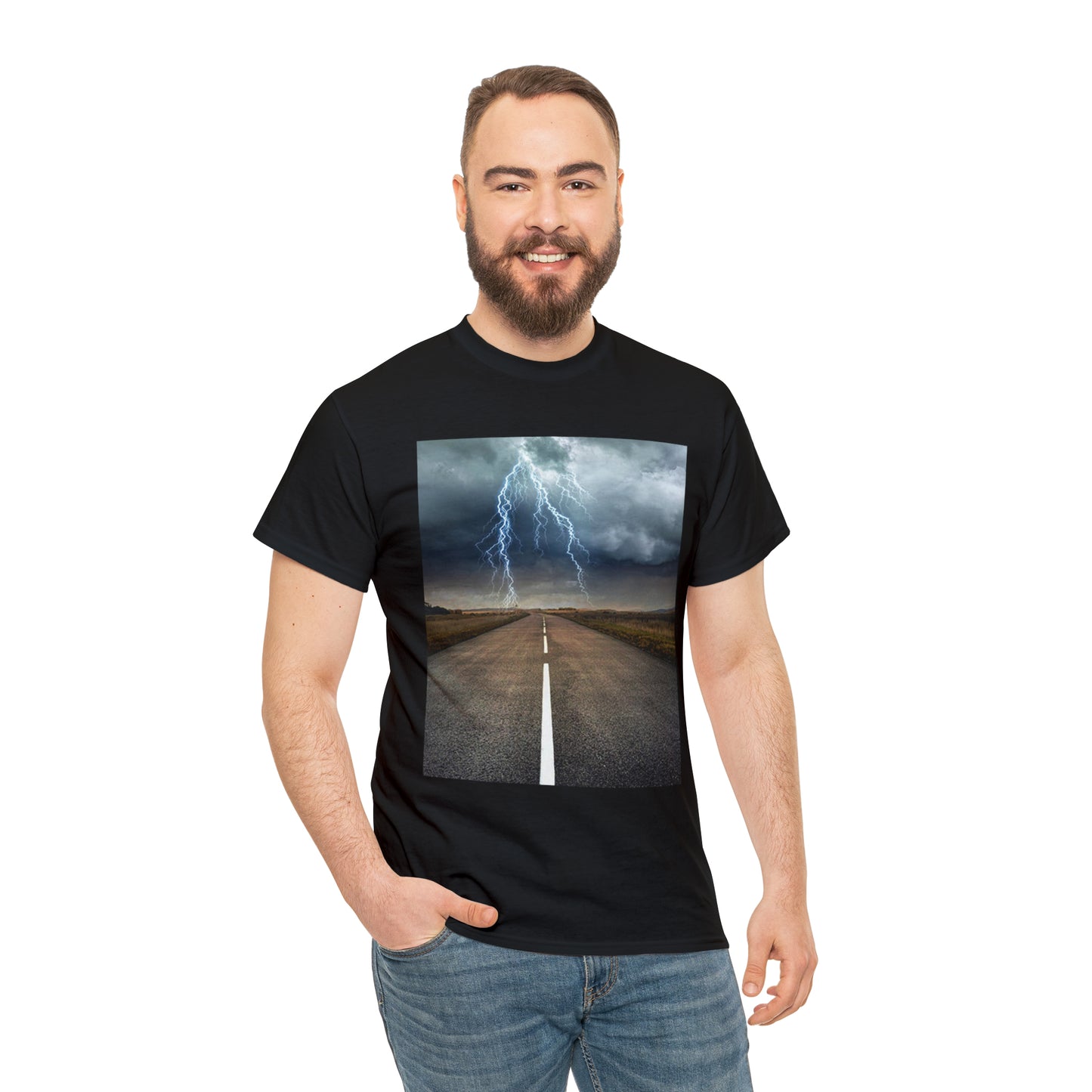 Highway Lightning Strike - Hurts Shirts Collection