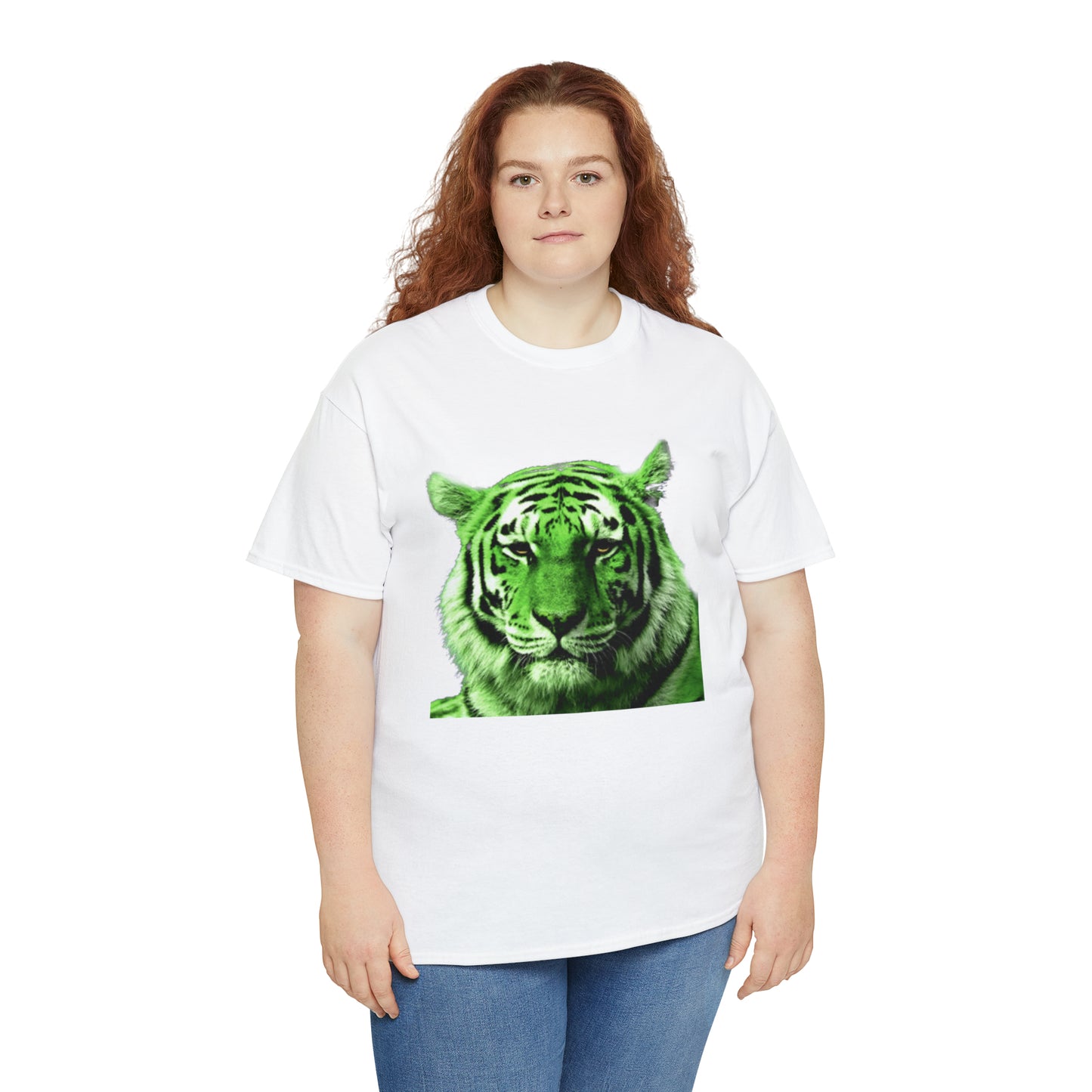 Green Tiger Front / Back Designs - Hurts Shirts Collection