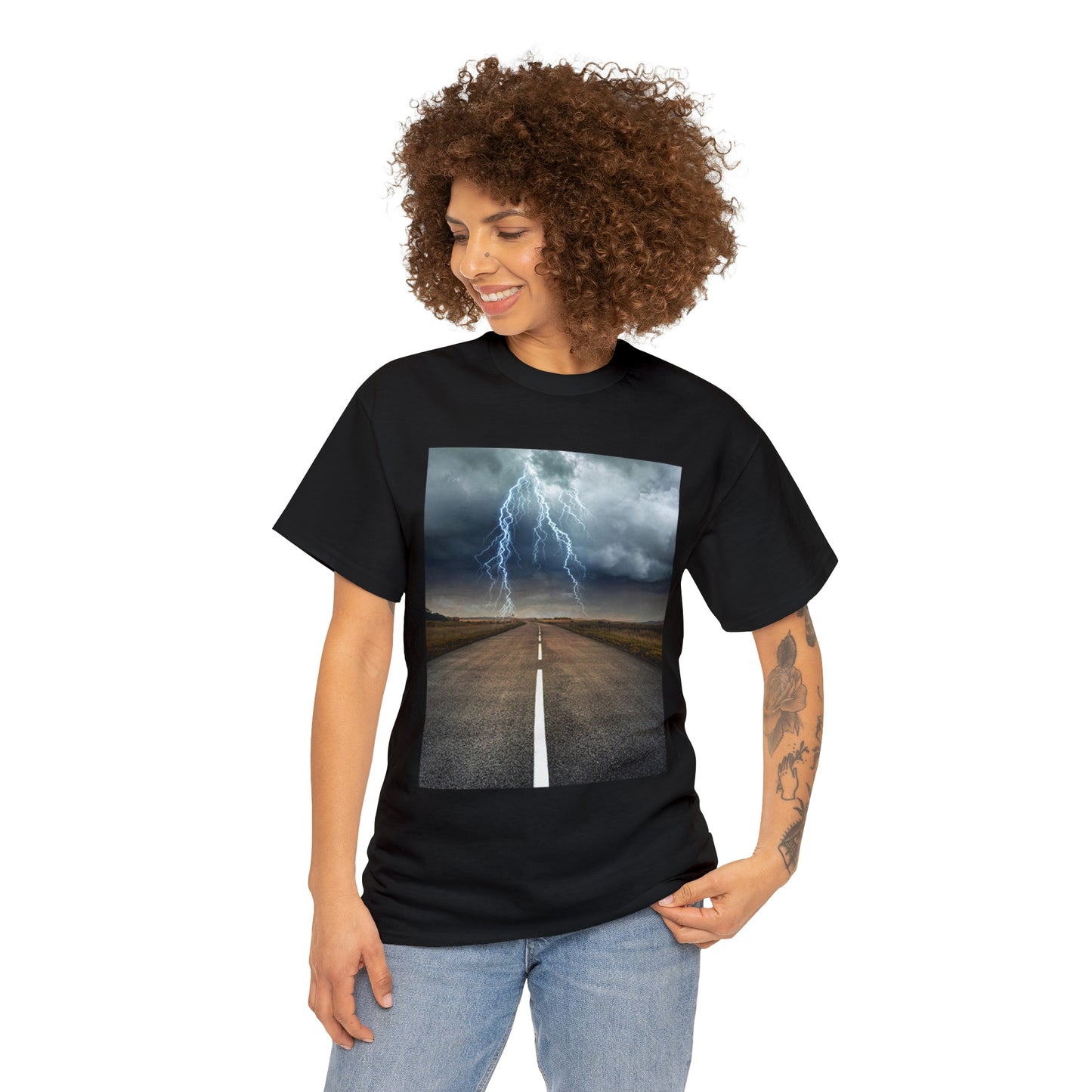 Highway Lightning Strike - Hurts Shirts Collection