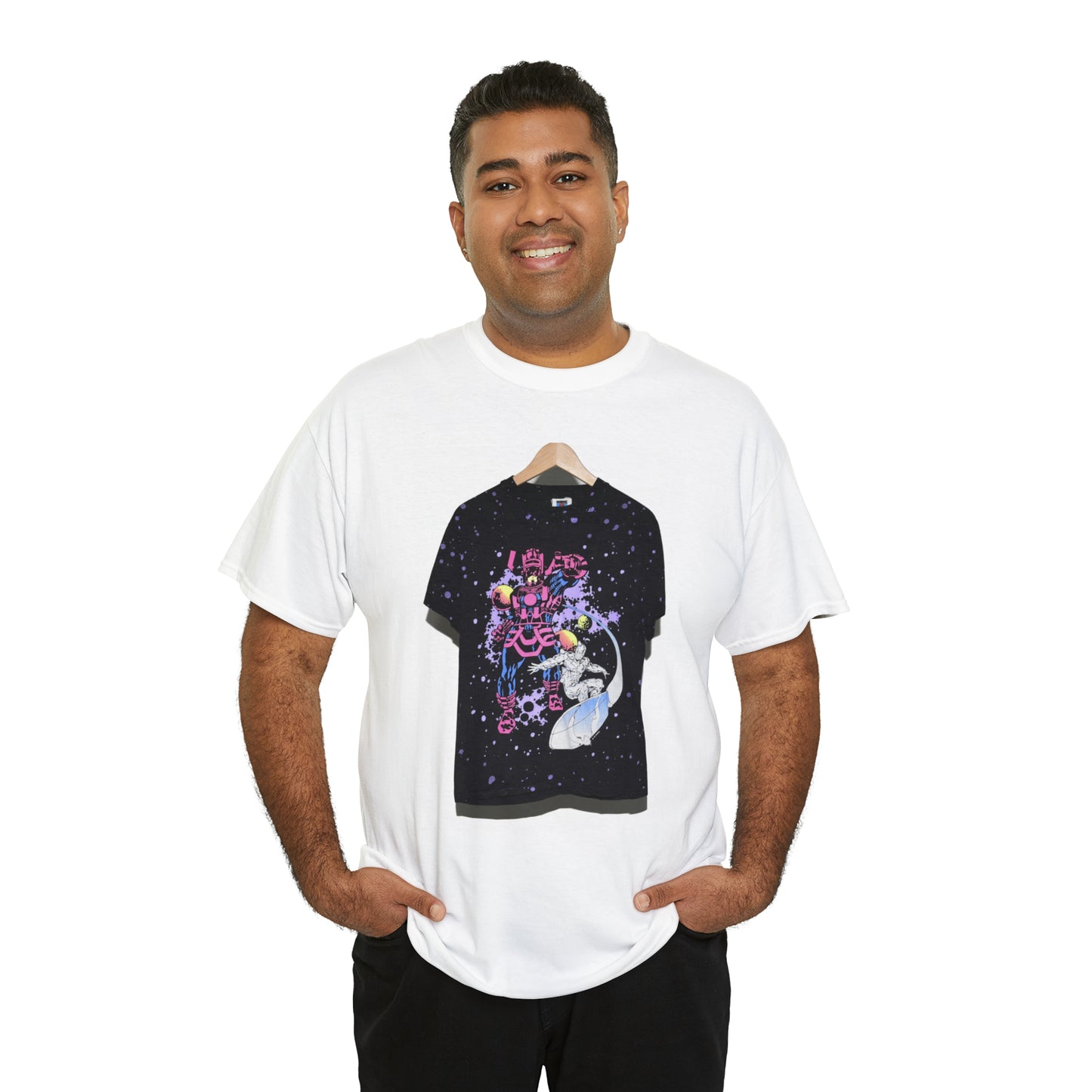 1991 Marvel 'Galactus vs Silver Surfer' - Hurts Shirts Collection