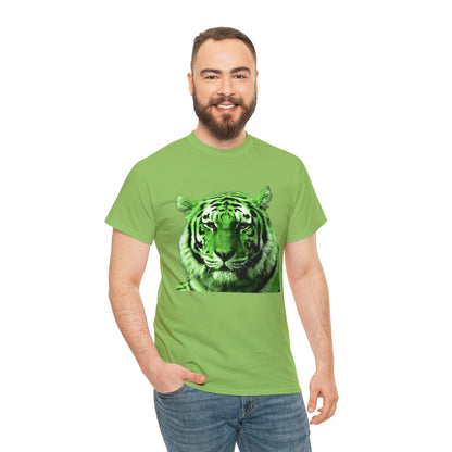 Green Tiger Front / Back Designs - Hurts Shirts Collection