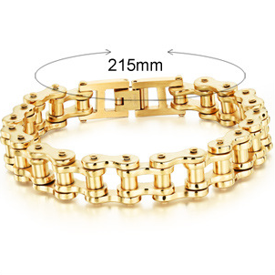 Men's Chain Link Bracelet (Gold)