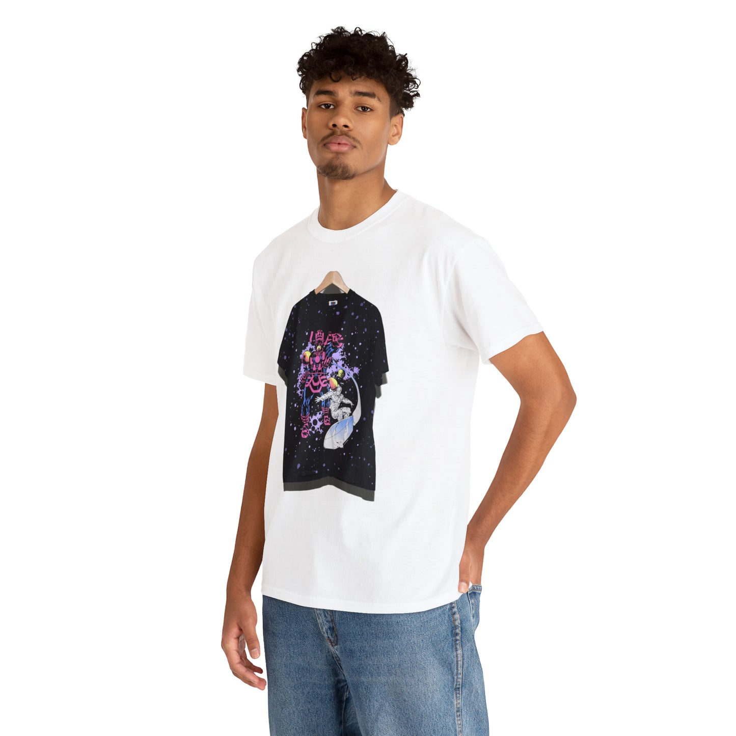 1991 Marvel 'Galactus vs Silver Surfer' - Hurts Shirts Collection