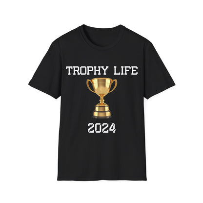 Trophy Life White Letters - Hurts Shirts Collection