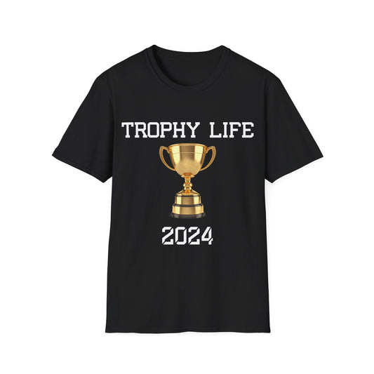 Trophy Life White Letters - Hurts Shirts Collection
