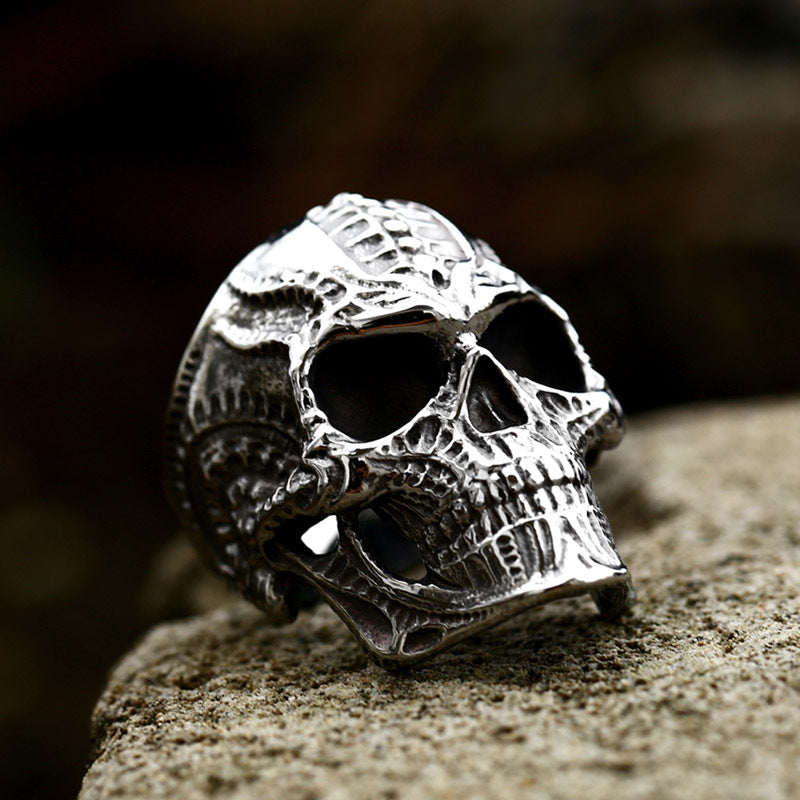 Allien Skull Ring