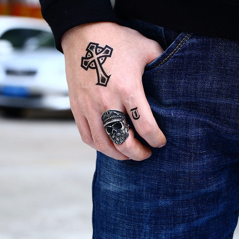 Skull Captain Ring