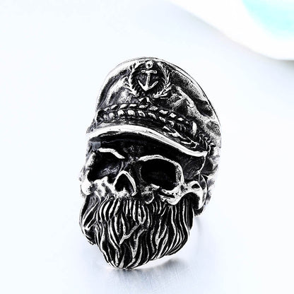 Skull Captain Ring