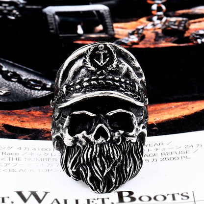 Skull Captain Ring