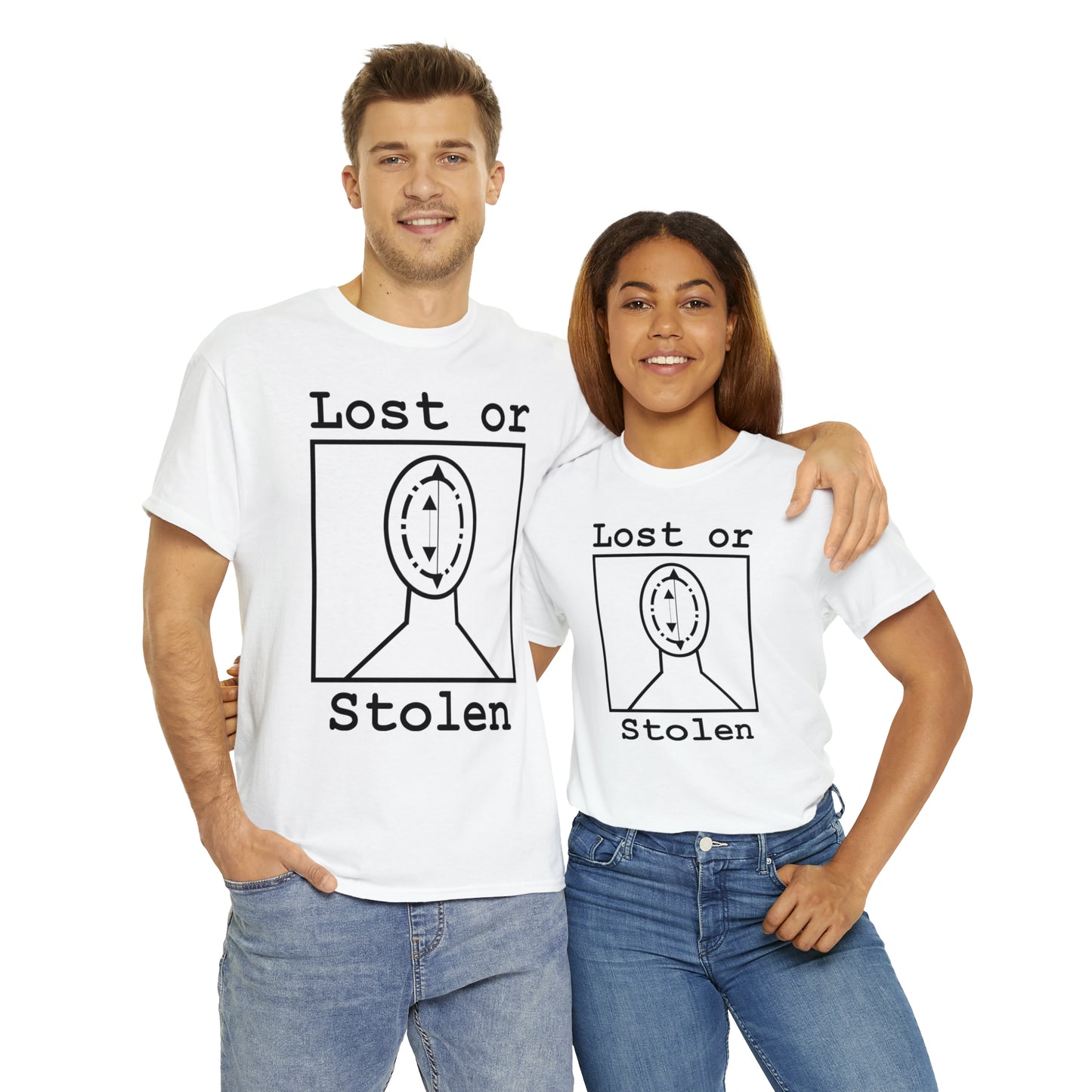 Lost or Stolen (White Shirt) - Hurts Shirts Collection