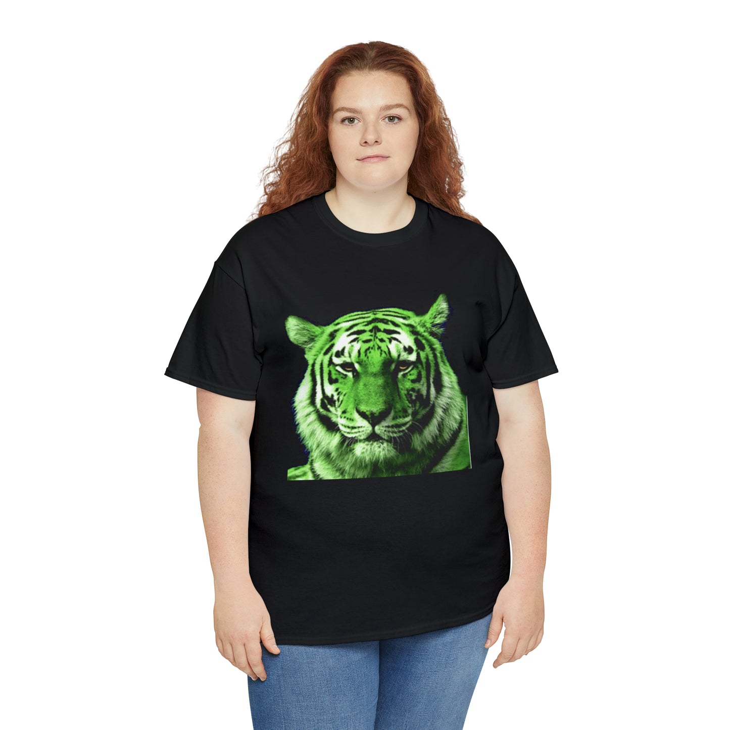 Green Tiger Front / Back Designs - Hurts Shirts Collection