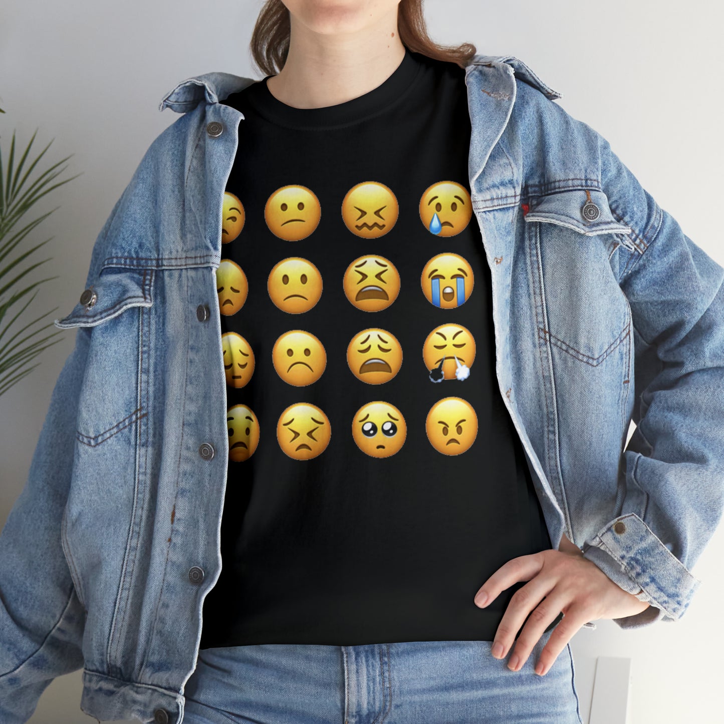 Emoji Unhappy Faces - Hurts Shirts Collection