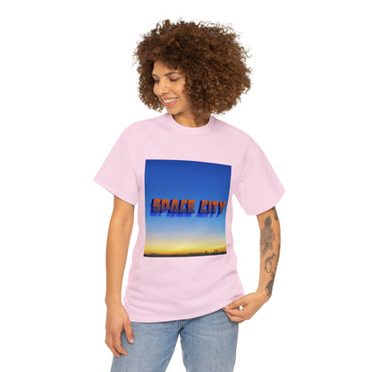 Space City Skyline - Hurts Shirts Collection