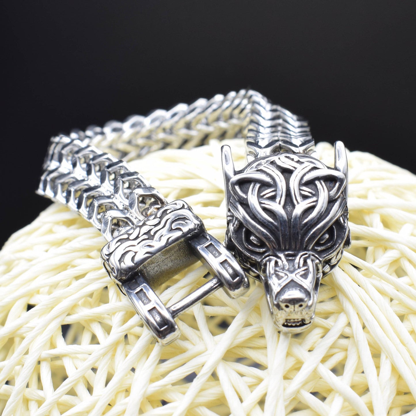 Men's Dragon Head Bracelet