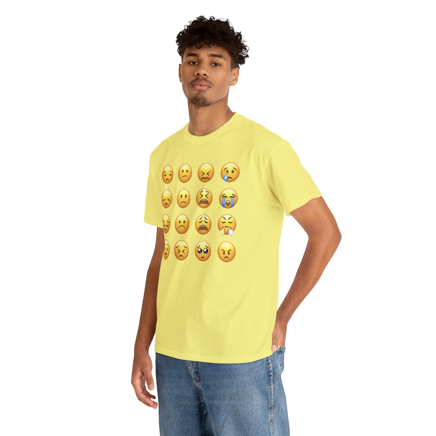 Emoji Unhappy Faces - Hurts Shirts Collection