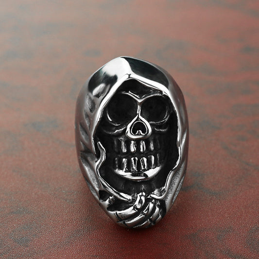 Grimm Reaper Skull Ring