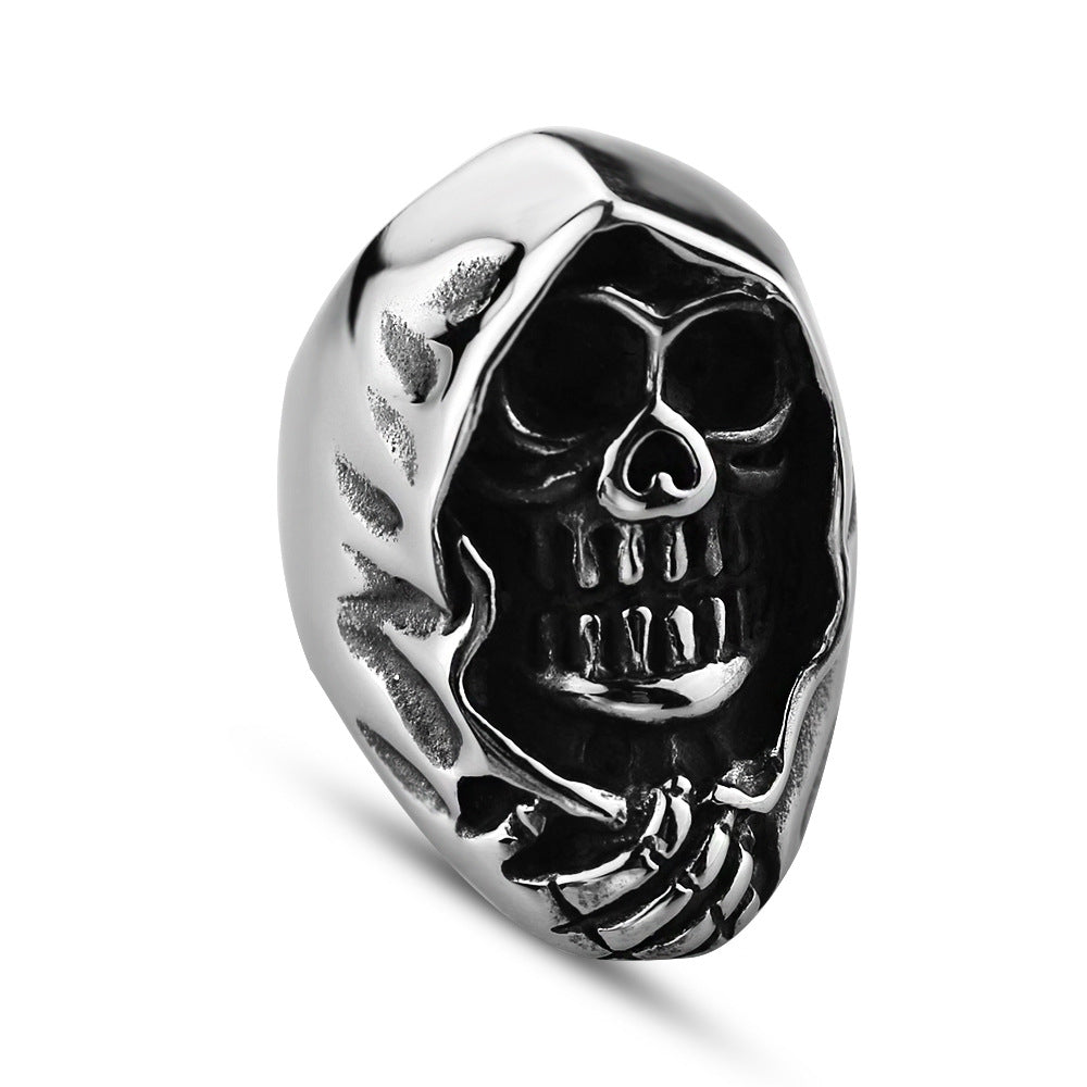 Grimm Reaper Skull Ring