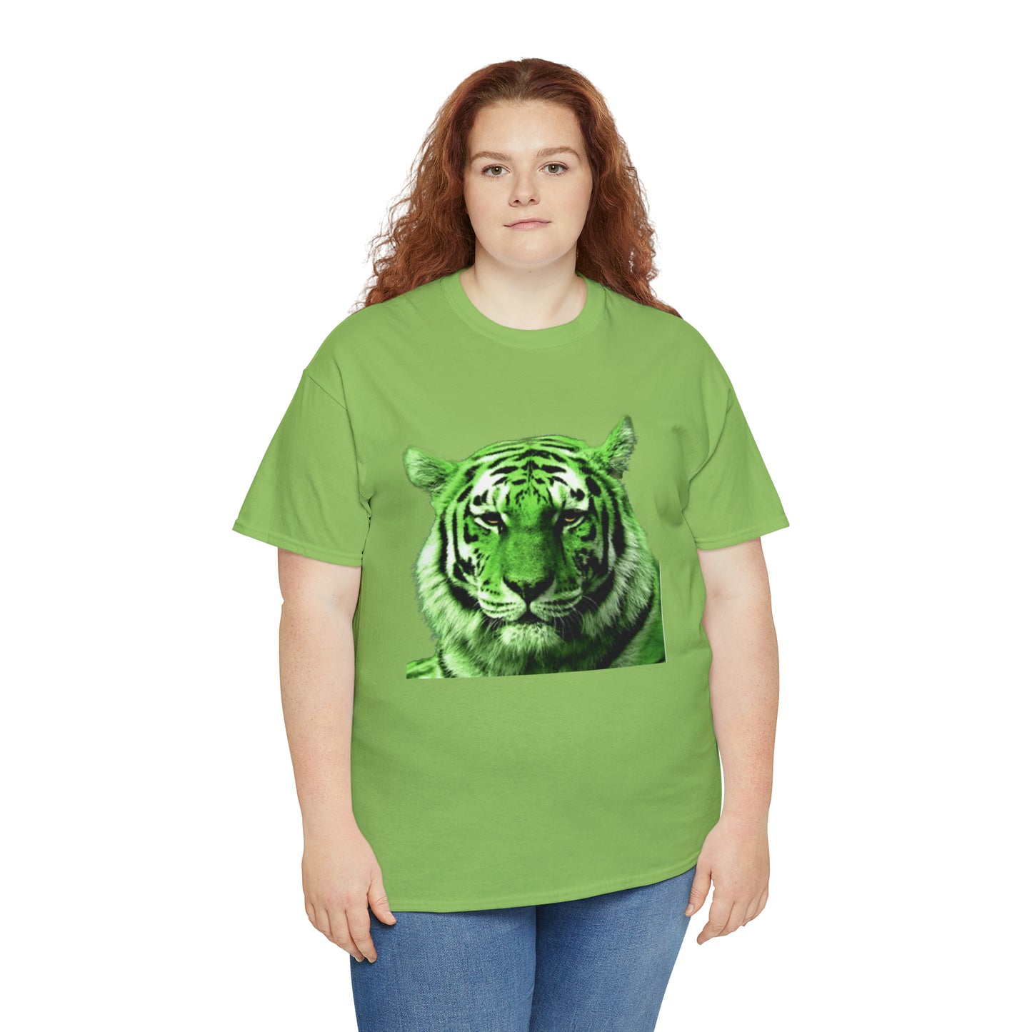 Green Tiger Front / Back Designs - Hurts Shirts Collection