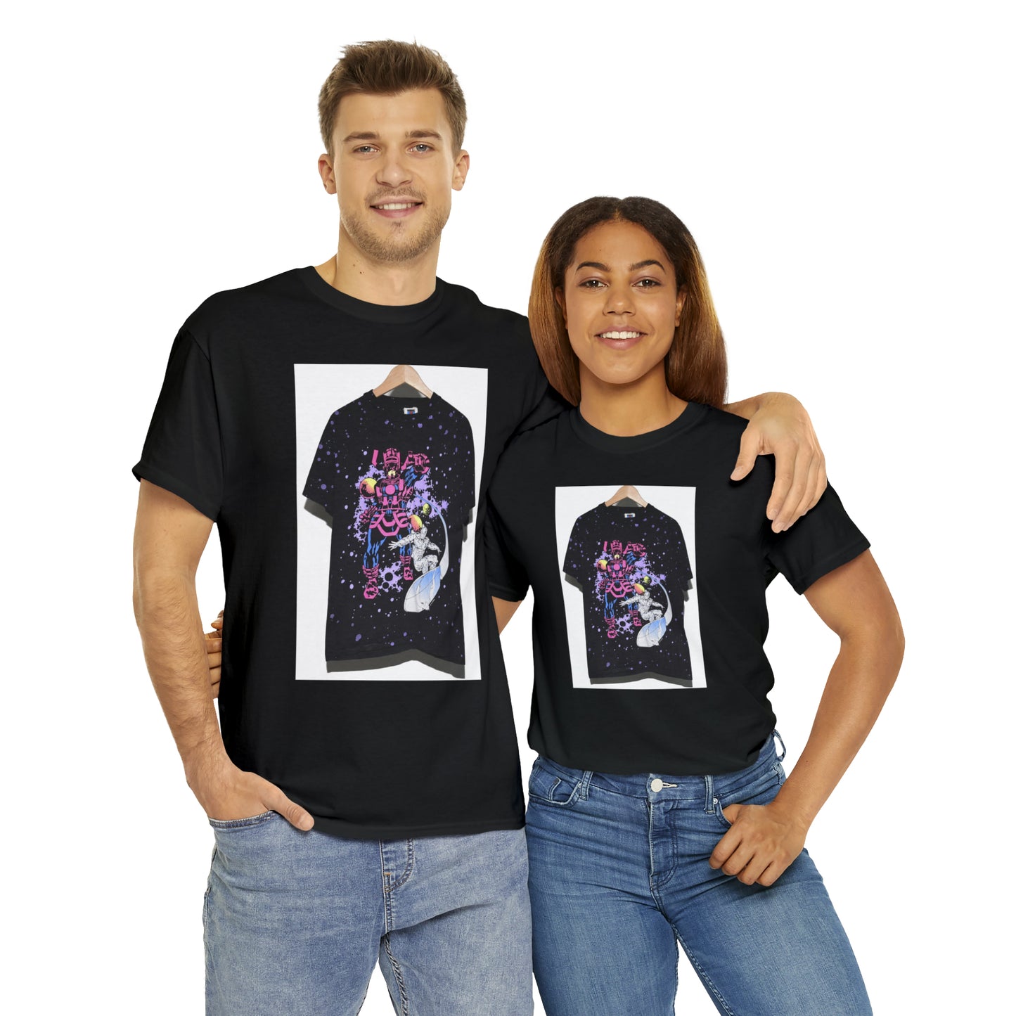 1991 Marvel 'Galactus vs Silver Surfer' - Hurts Shirts Collection