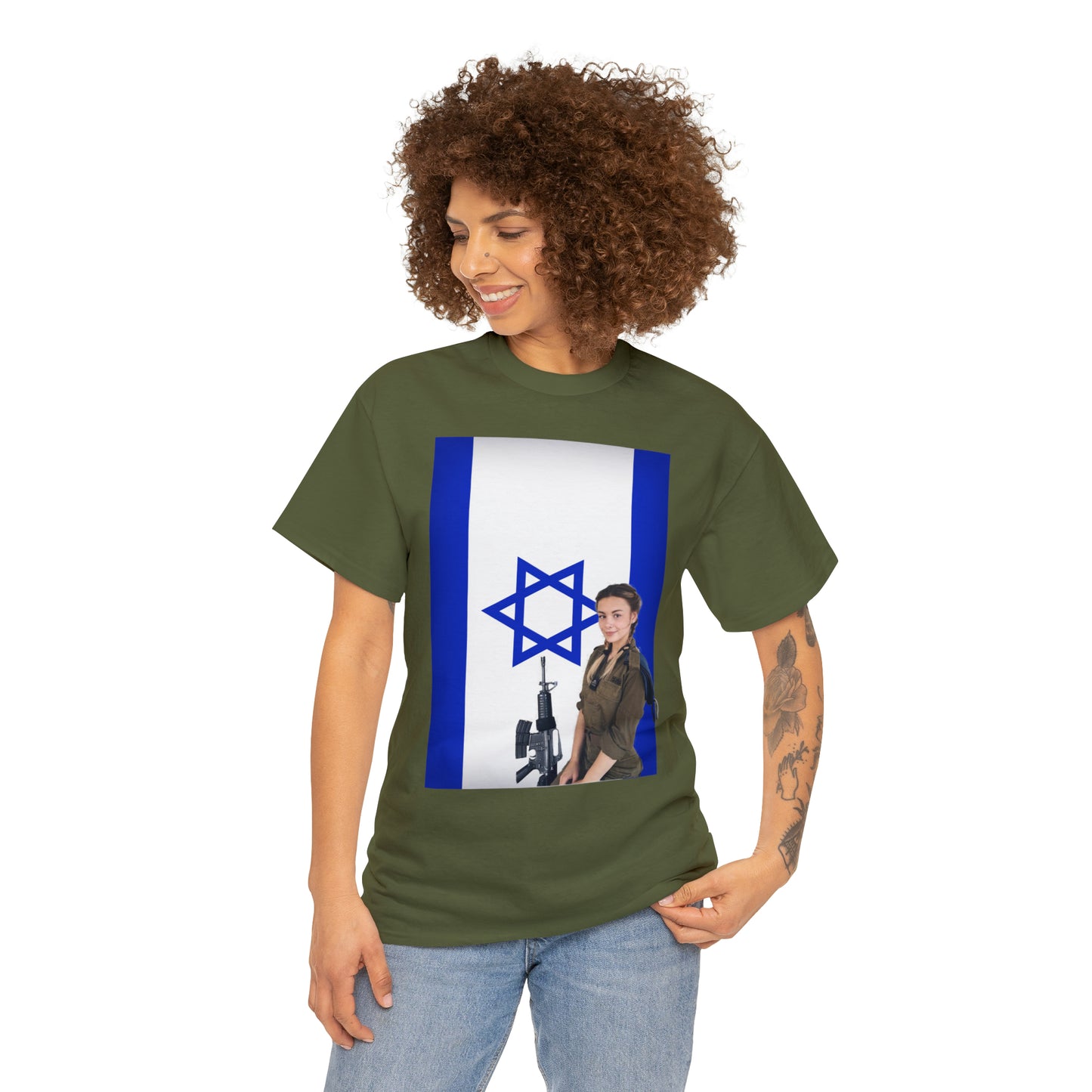 IDF Female Soldier - Hurts Shirts Collection