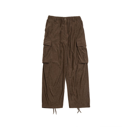 Loose Cargo Pants Men's Corduroy Casual Pants