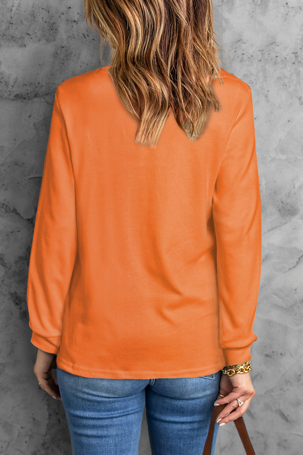 be the SUNSHINE Graphic Print Long Sleeve Top