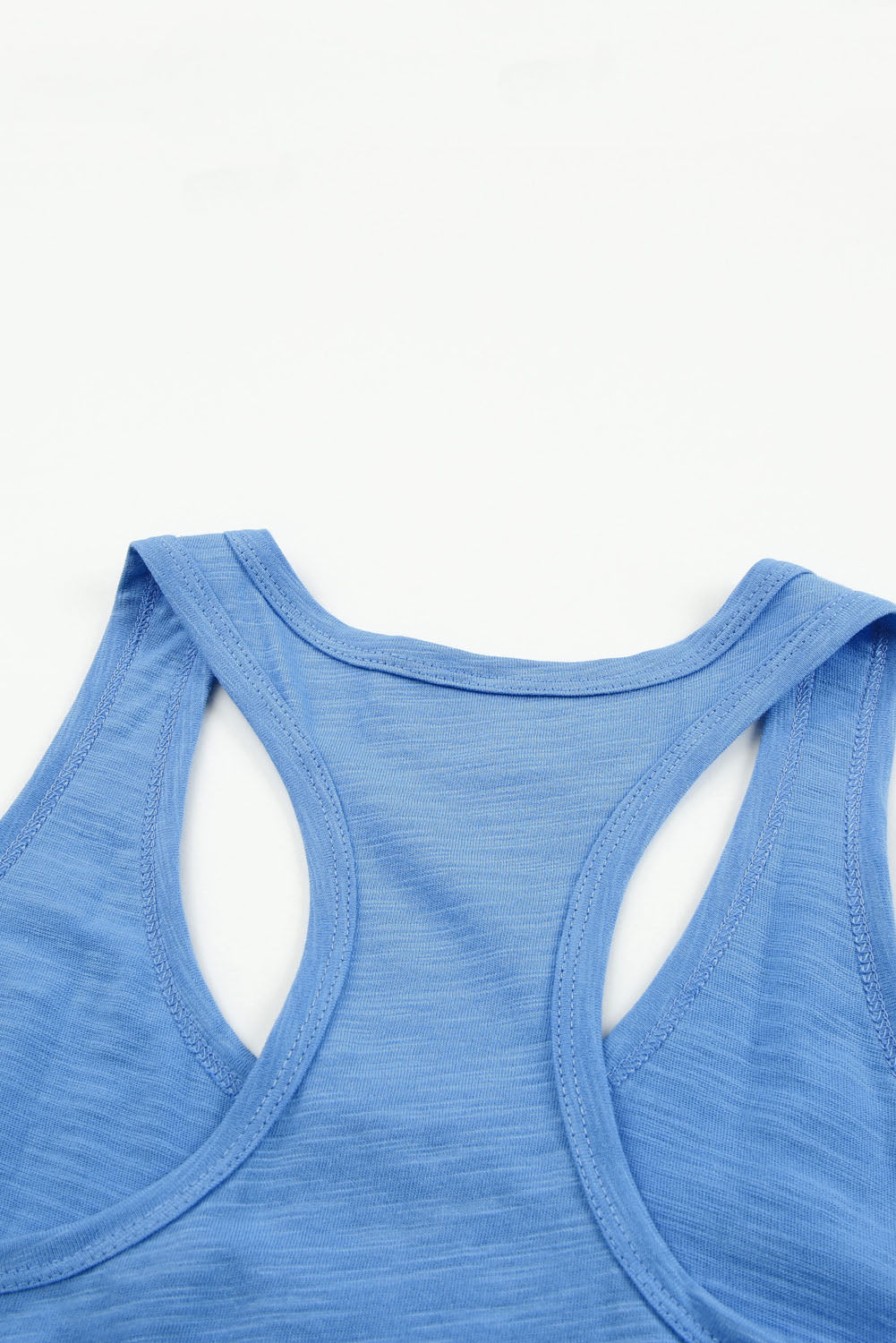 Scoop Neck Basic Solid Tank Top