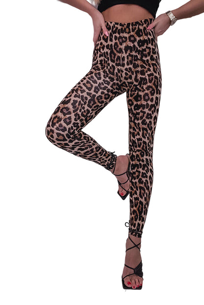 Leopard Vintage High Waist Leggings