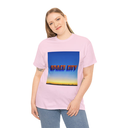 Space City Skyline - Hurts Shirts Collection