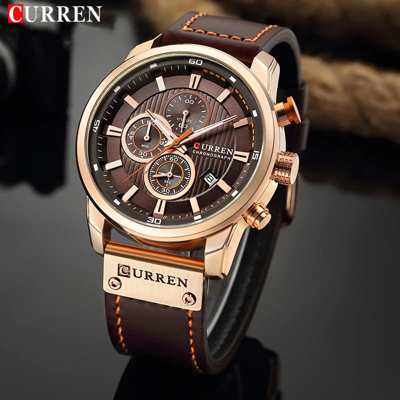 Luxury Chronograph Quartz Watch for Men