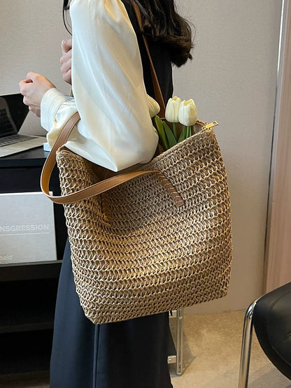 EYS Fashion Bag - Straw Woven Bag