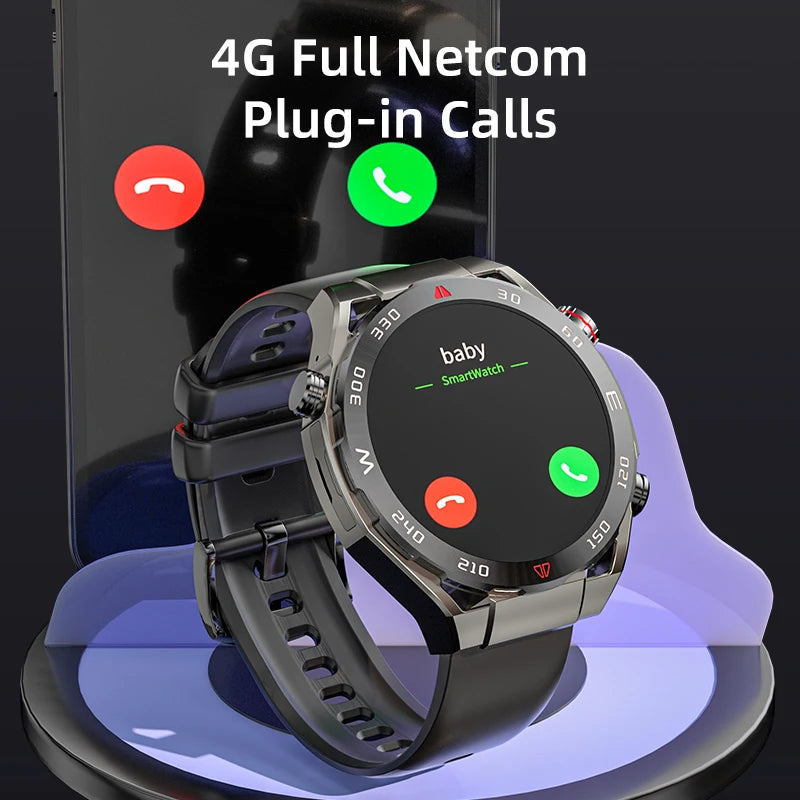 New UItra Mate 4G SIM NetWork Global Call Smart Watch HD Camera TikTok Video Player 800mAh GPS Tracker Smartwatch For Huawei