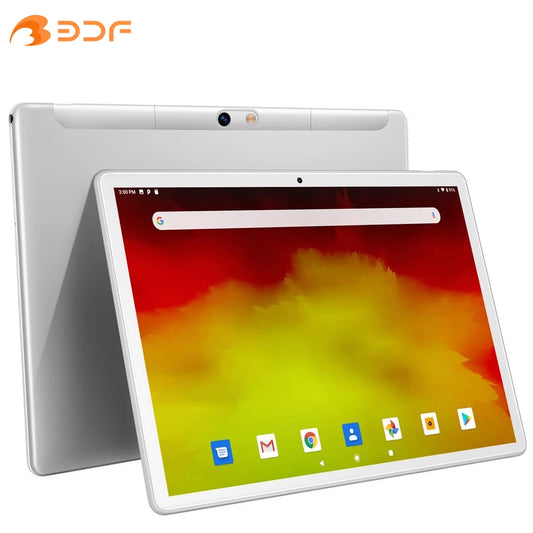 10.1" Tablet with 4GB RAM 64GB ROM Dual Sim Card for cellular calls & more.