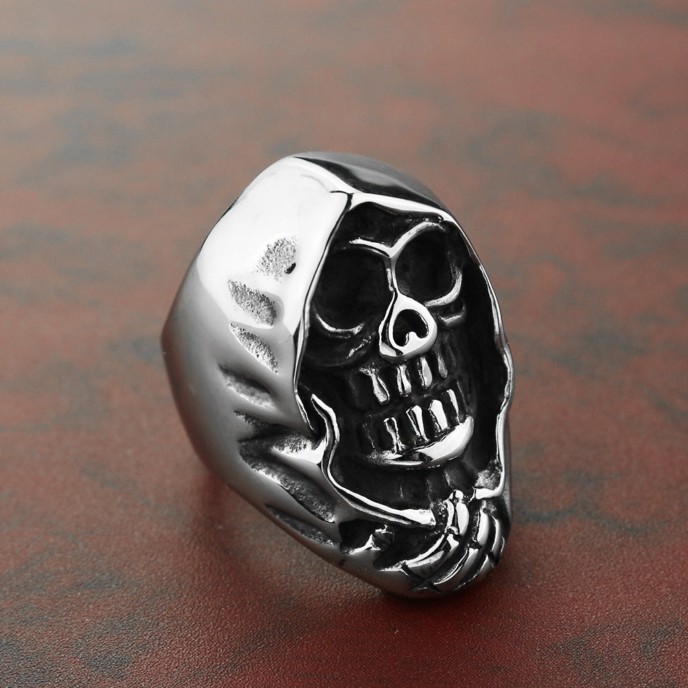 Grimm Reaper Skull Ring