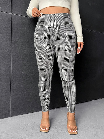 Unity Plus Glen Plaid Leggings