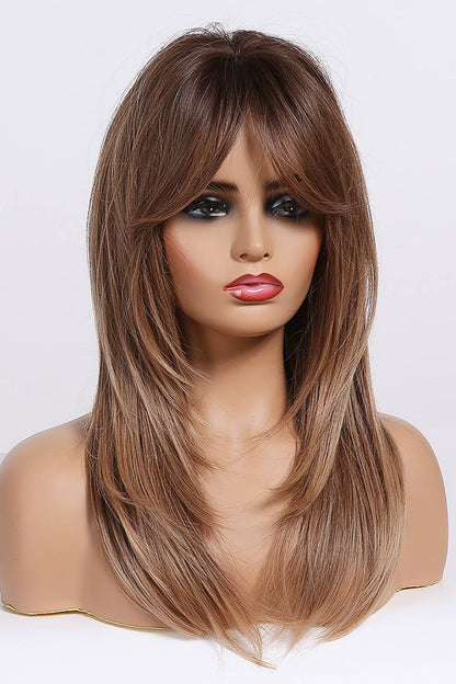 Mid-Length Wave Synthetic Wigs 24''