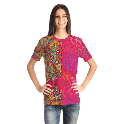 Express Your Style T-Shirt With EYS Logo & Paisley Pattern Limited Edition