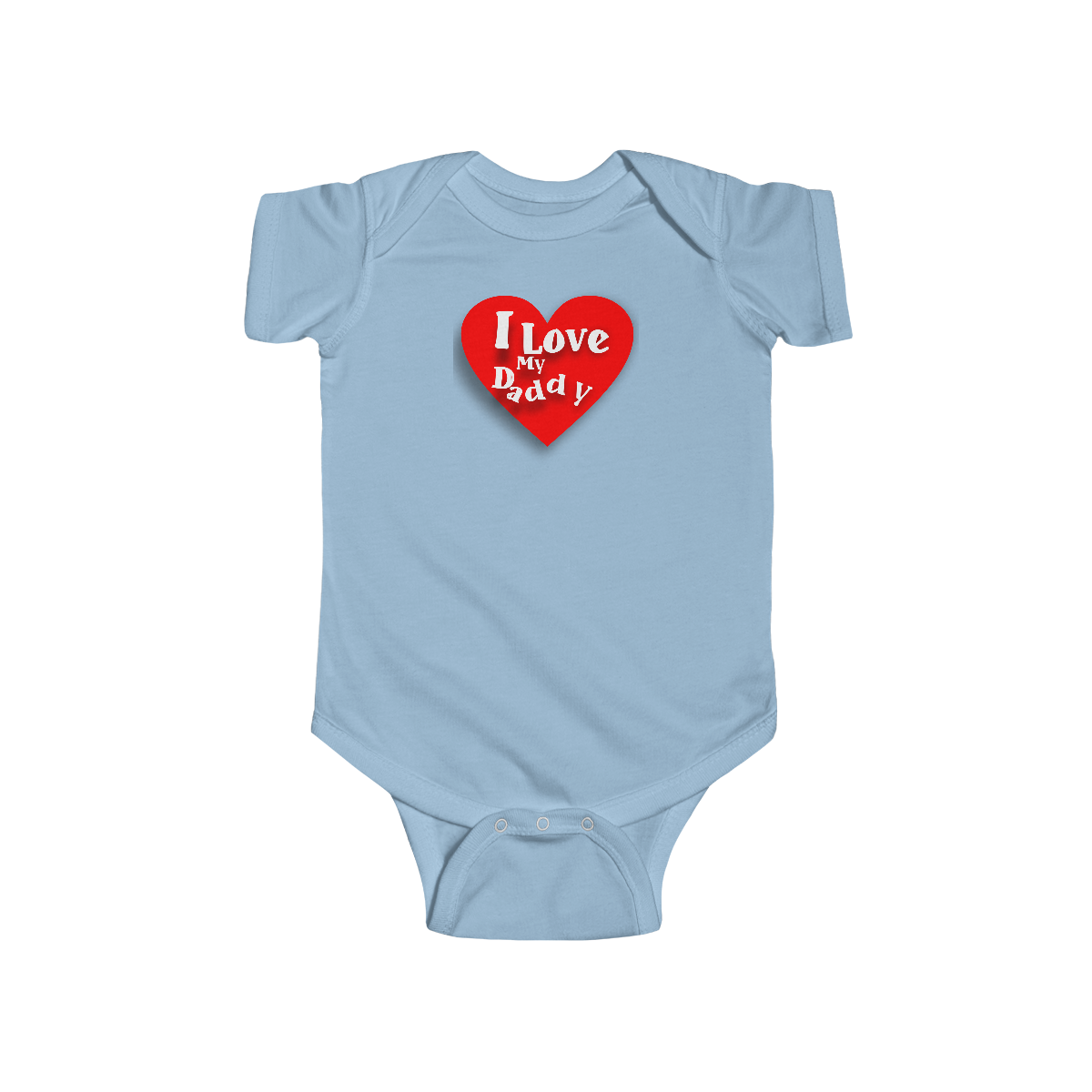 I Love My Daddy Onesie - Infant Fine Jersey Bodysuit