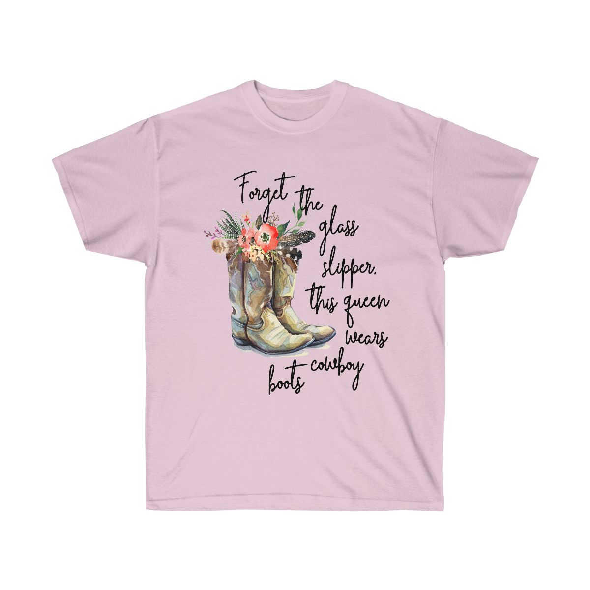 This Queen Wears Boots - Unisex Ultra Cotton Tee