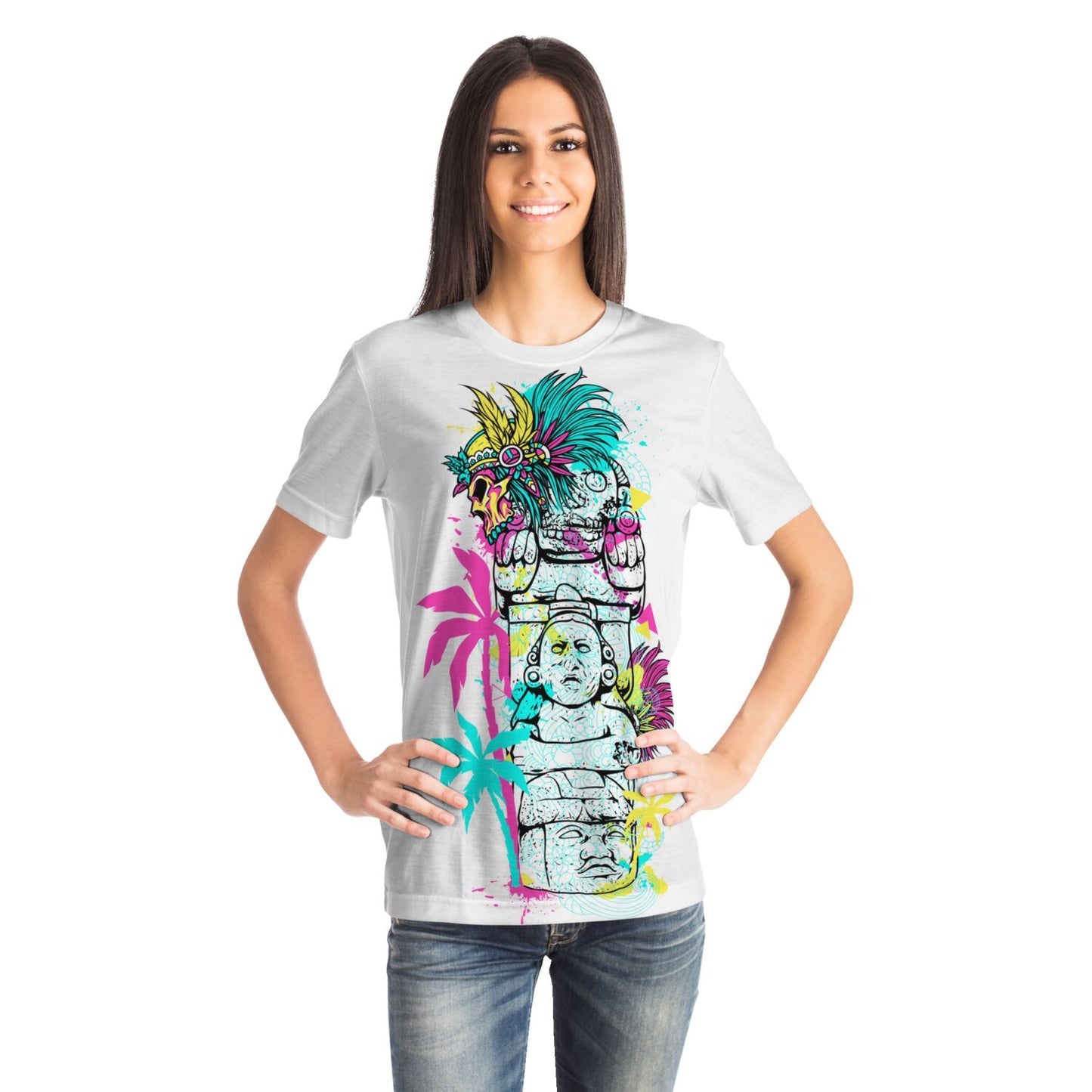 EYS Designer Aztec Totem Pole Shirt