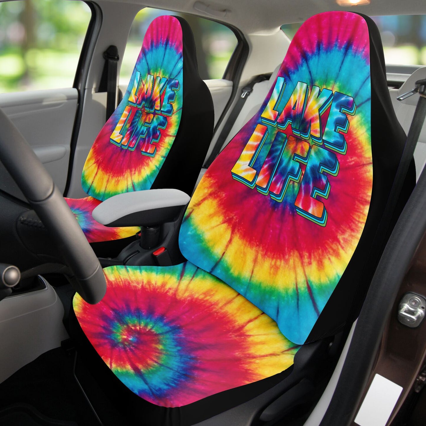 LAKE LIFE - Tie Dye Seat covers