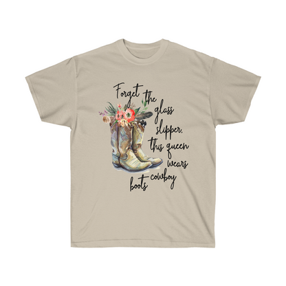 This Queen Wears Boots - Unisex Ultra Cotton Tee