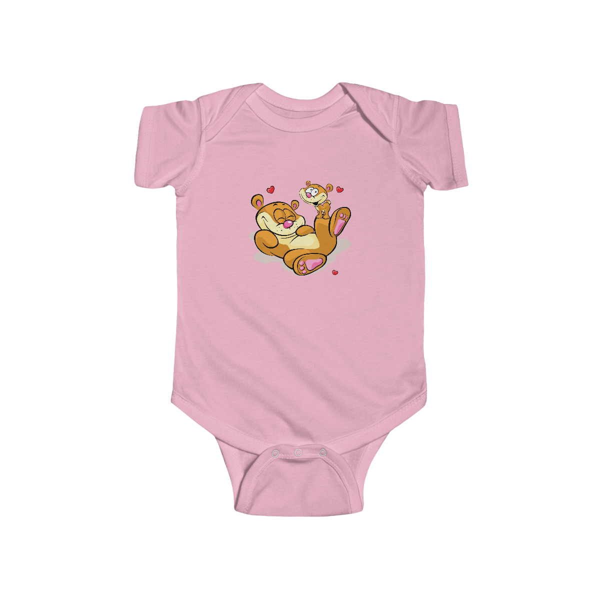 Momma Bear and Baby Cub - Infant Fine Jersey Bodysuit