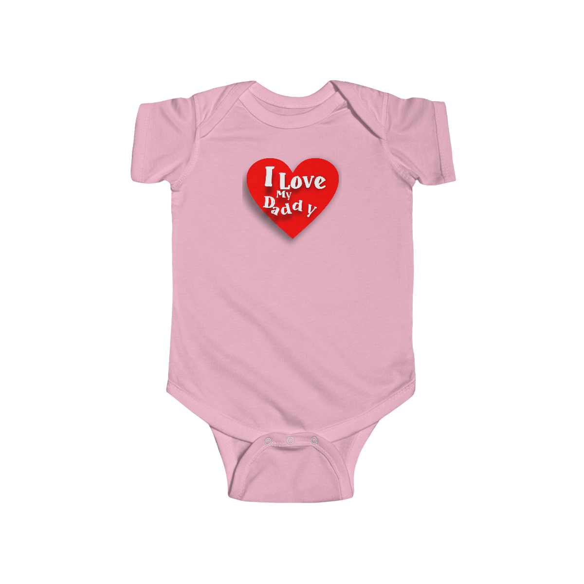 I Love My Daddy Onesie - Infant Fine Jersey Bodysuit