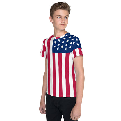 USA FLAG SHIRT (UNISEX) Youth