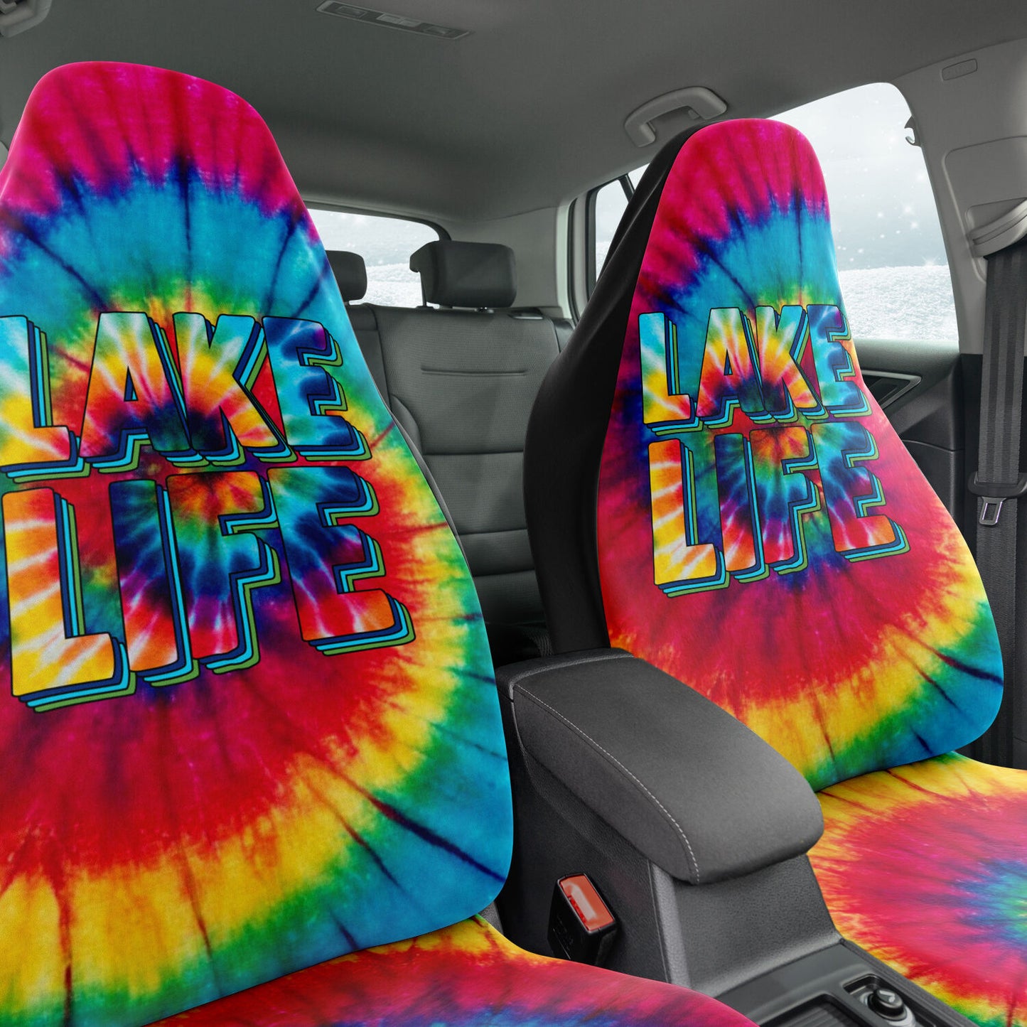 LAKE LIFE - Tie Dye Seat covers